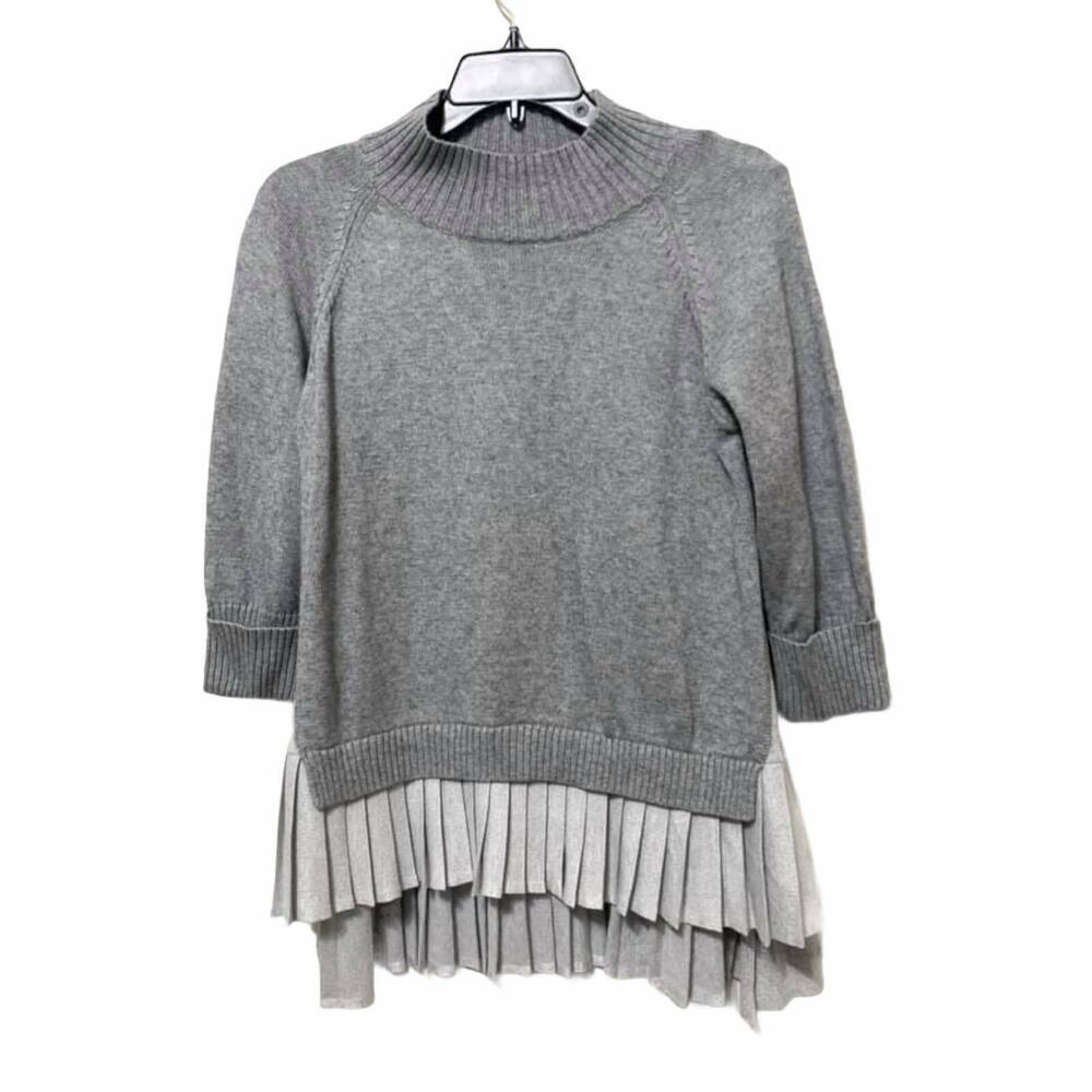 Timo. Weiland Grey Pullover Layered Sweater‎ M